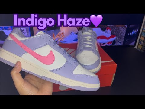Nike Dunk Low Indigo Haze Unboxing and Review!