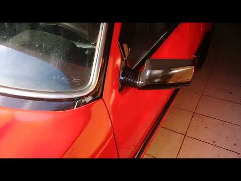 Pintura no rolinho fiat premio cor vermelha