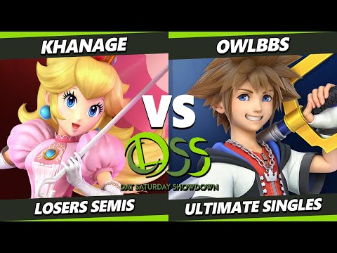 DAT SS Finale Losers Semis - Khanage (Peach) Vs. OwlBBs (Sora) Smash Ultimate - SSBU