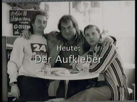 Olli Dittrich als "Dittsche" im Jahr 2001 - Clip 7: Der Aufkleber