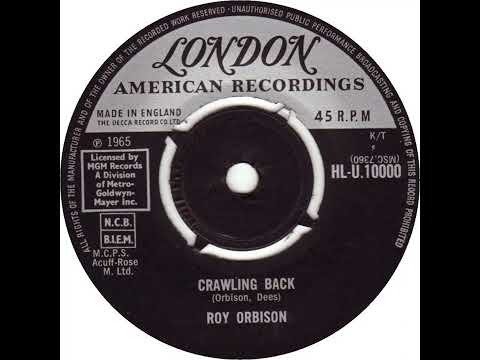 UK New Entry 1965 (279) Roy Orbison - Crawling Back