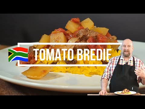 The cheap, easy, perfect Comfort food for a cold night! Tomato Bredie with beef!