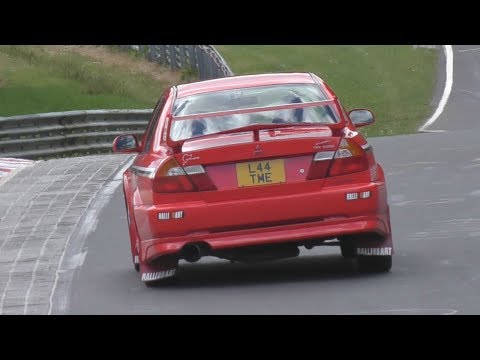 RARE Evo VI Tommi Mäkinen Edition on the Nürburgring!