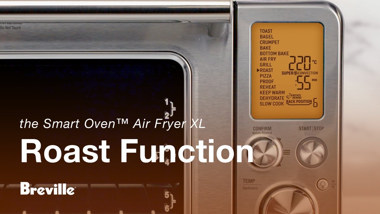 Breville coffee guide tutorial - Preset Cooking Functions - Roast