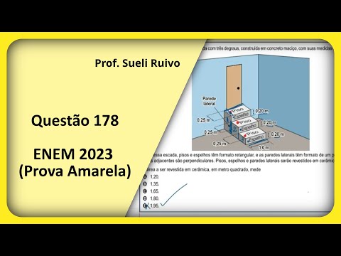 Questão 178 - ENEM 2023 (Prova Amarela)