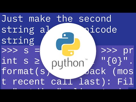 Python Using Format On A Unicode Escaped String
