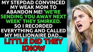 My Stepdad Convinced My Weak Mom to Abandon Me! 'We're Sending You Away Next Week'