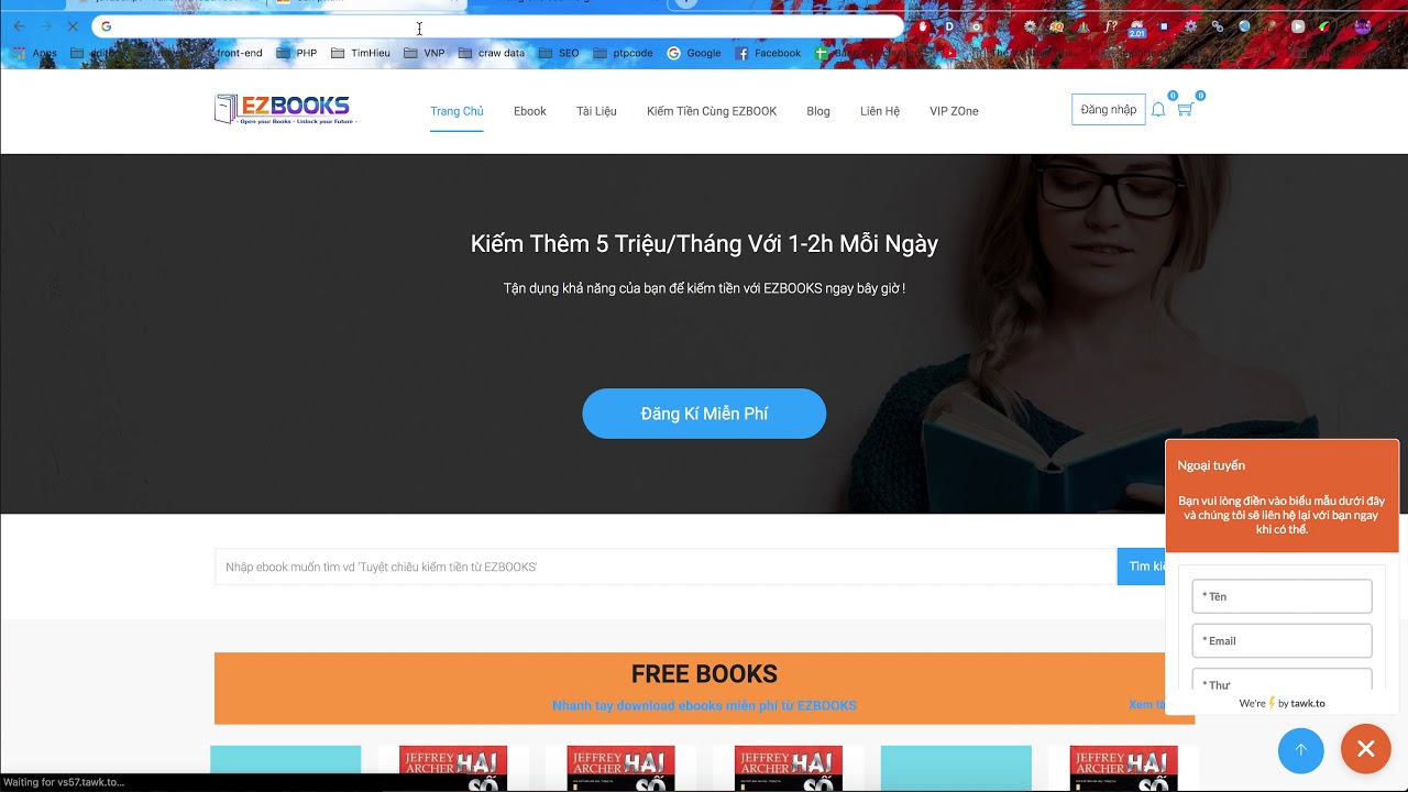 Review về website bán sách và hệ thống affiliate - Laravel