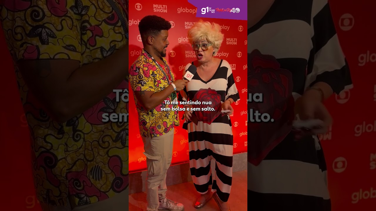 O que tem na bolsa da Nany People? | #g1 #g1noRockinRio #noticias