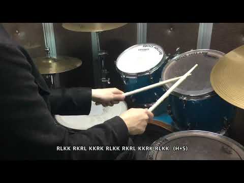 (9) 32nd note drum fill lesson gospel chops