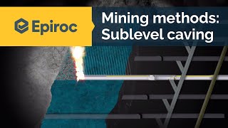 Sublevel caving mining method