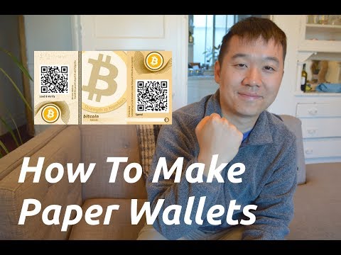 HOW TO: Set Up A Paper Wallet For Bitcoin/Ethereum! (In Under 5 Minutes)