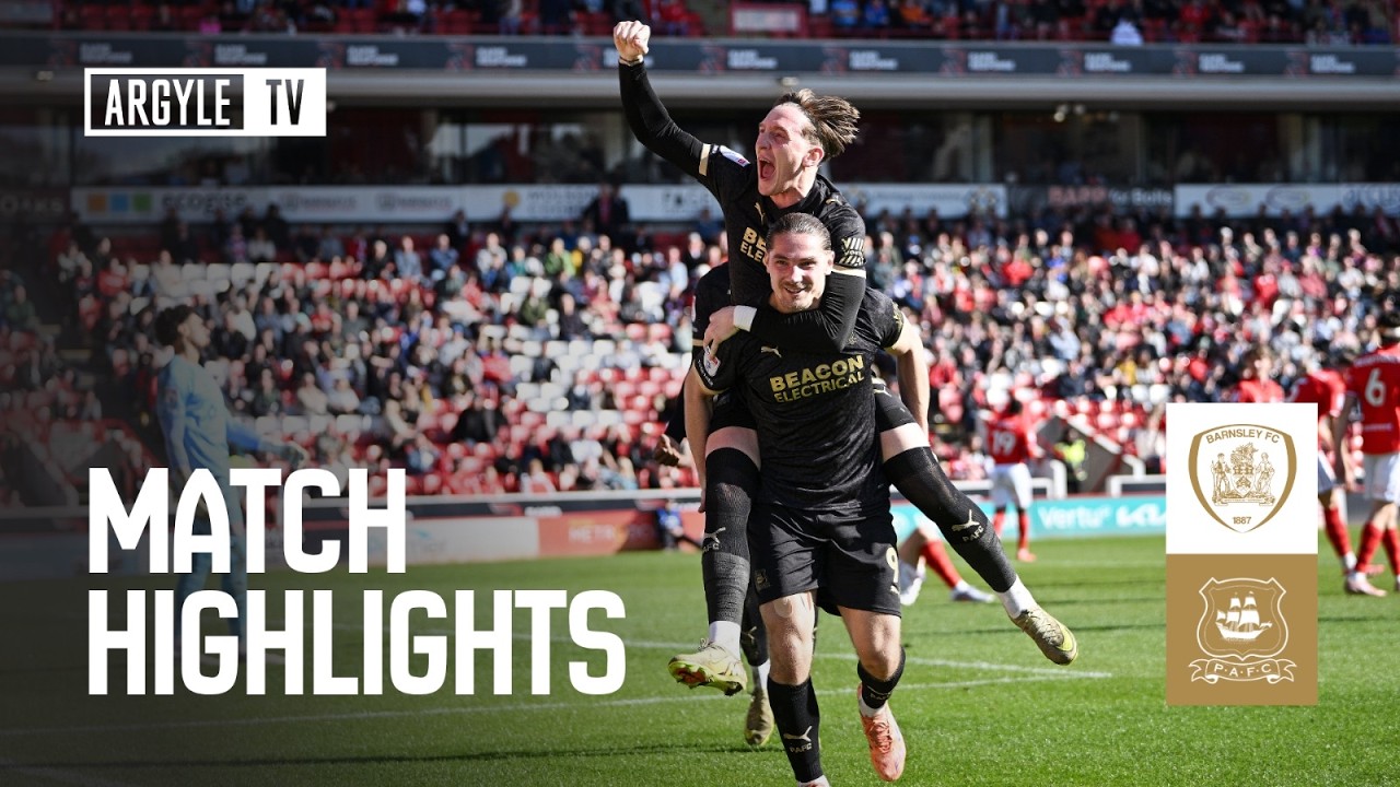 Barnsley vs Plymouth Argyle Highlights