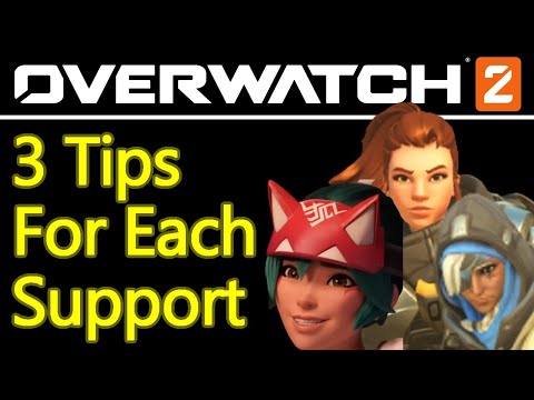 3 tips for each support hero in Overwatch 2, including Kiriko