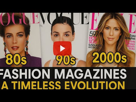 Prévia do vídeo Evolução das Revistas de Moda