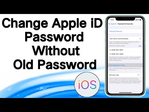 How to change Apple iD password Without current...