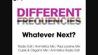 Whatever Next? (Cubik & Origami Mix) by Different Frequencies