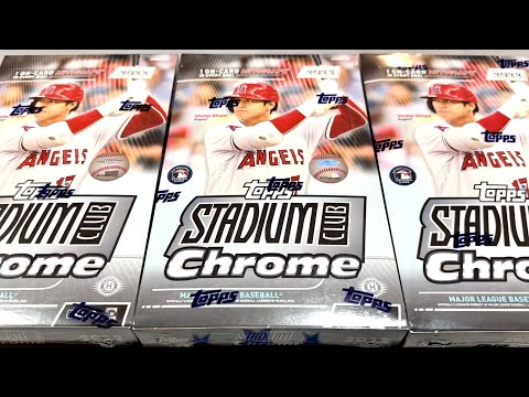 NEW RELEASE!  2022 STADIUM CLUB CHROME HOBBY BOXES!