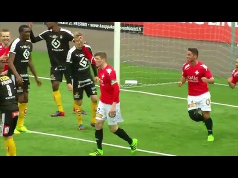 HIFK - KuPS 3-2 (3-0) | 28.4.2016 | Maalikooste