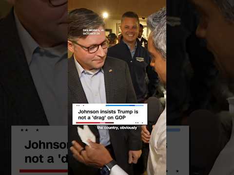 Is Trump a ‘drag’ on the GOP? Speaker Johnson talks with CNN’s Manu Raju