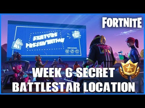 WEEK 6 SECRET BATTLESTAR LOCATION - FORTNITE BATTLE ROYALE