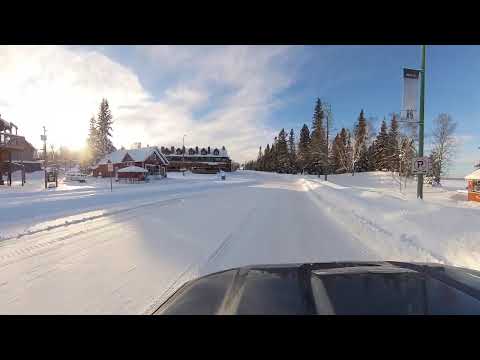 A Drive Through Waskesiu Townsite | Winter in Prince Albert National Park | Jan 6, 2026