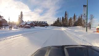A Drive Through Waskesiu Townsite | Winter in Prince Albert National Park | Jan 6, 2026