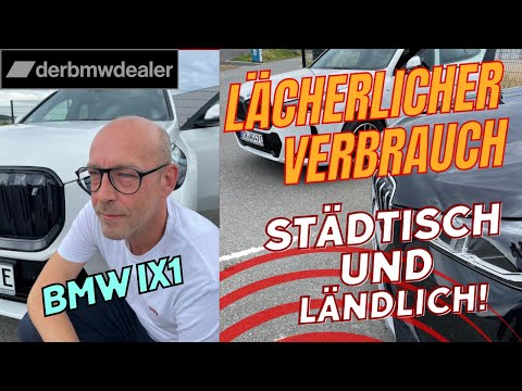 BMW iX1 Verbrauchsvergleich zwischen Stadt und Land.