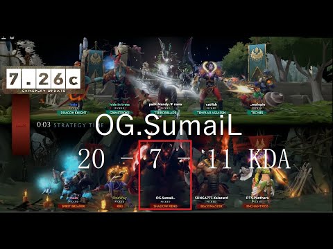 OG.SumaiL - Shadow Fiend || Tryhard || Top 5 Rank