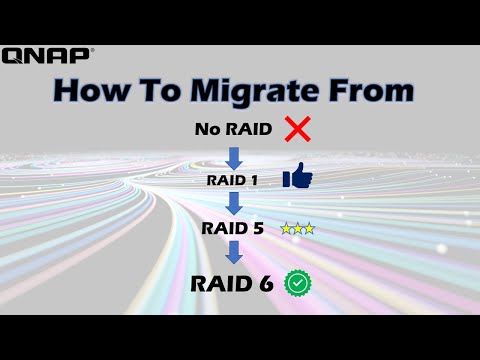 How to Migrate Your QNAP NAS from Single Disk No RAID to RAID 1, 5 & 6