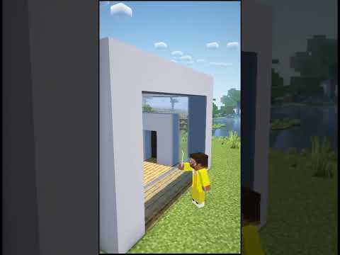 LIME MINECRAFT: Insane Modern Cube House!