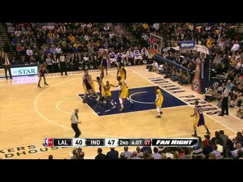 Los Angeles Lakers vs Indiana Pacers | February 25, 2014 | NBA 2013-14 Season