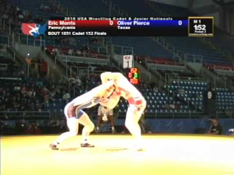 Cadet Freestyle Finals 152 pounds - Oliver Pierce vs. Eric Morris