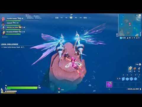 Claim your trident at Coral Cove – Aquaman Week 5 Trident Pickaxe & Skin