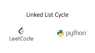 YouTube video 'Leetcode - Linked List Cycle (Python)'