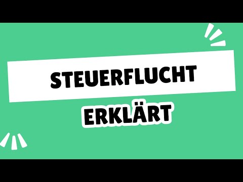 Steuerflucht einfach erklärt | Steuertricks großer Konzerne