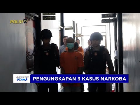 SATRESNARKOBA POLRES DEMAK UNGKAP 3 KASUS NARKOBA