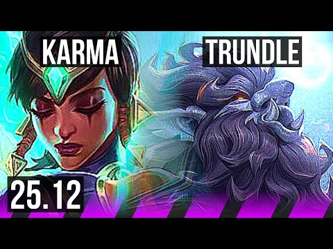 KARMA & Lucian vs TRUNDLE & Ezreal (SUP) | 2/3/29 | NA Challenger | 25.12