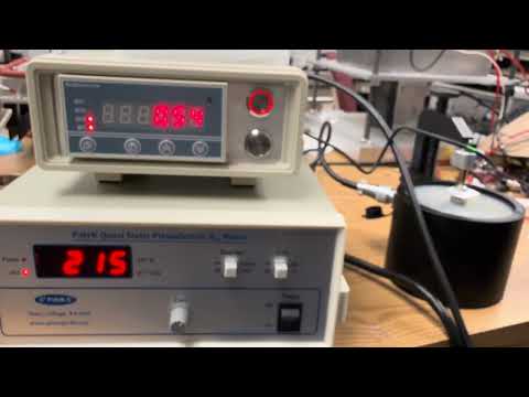 PolyK Piezo d33 Meter Measure Soft Electret with static force sensor 