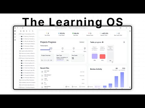  Built the 'Learning OS' That Replaces Notion & Anki