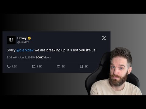 Removing Clerk from Unkey to build something better