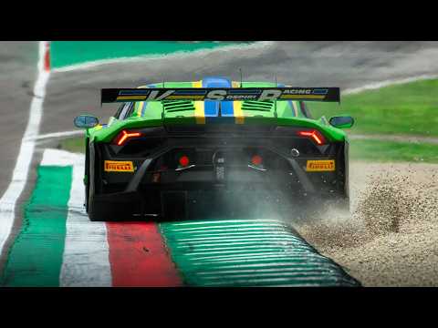 Farewell to the Iconic V10 Engine: Lamborghini Huracán GT3 EVO2 Sound testing at Imola Circuit!