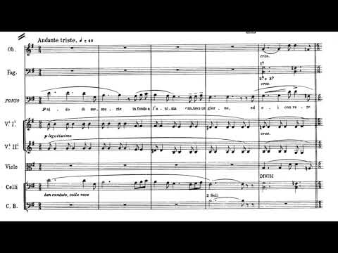 R. Leoncavallo - Pagliacci, Ouverture & "Si può?" (Prologo) [SCORE VIDEO]