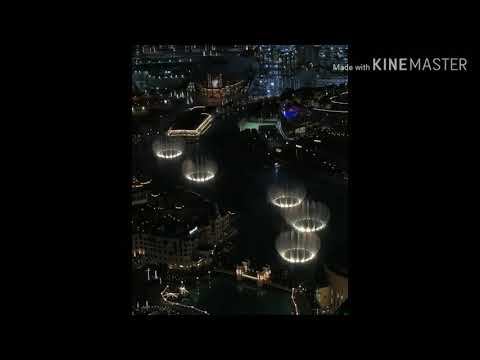 Amazing Fountain Dancing! Classy voice of Lady Gaga! Wowwww☺️☺️☺️