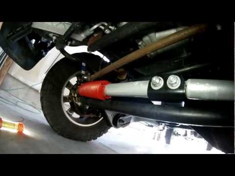 Steering/Death Wobble and Rancho shocks on a Ford Super Duty