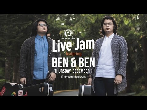 Rappler Live Jam: Ben & Ben
