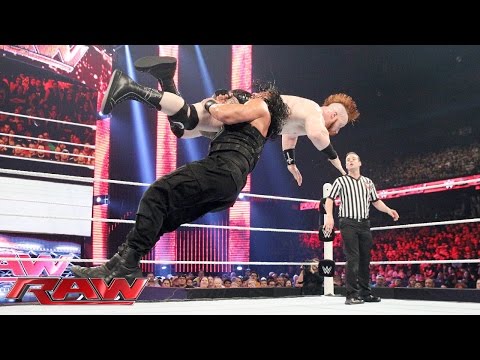 Roman Reigns vs. Sheamus: Raw, July 6, 2015