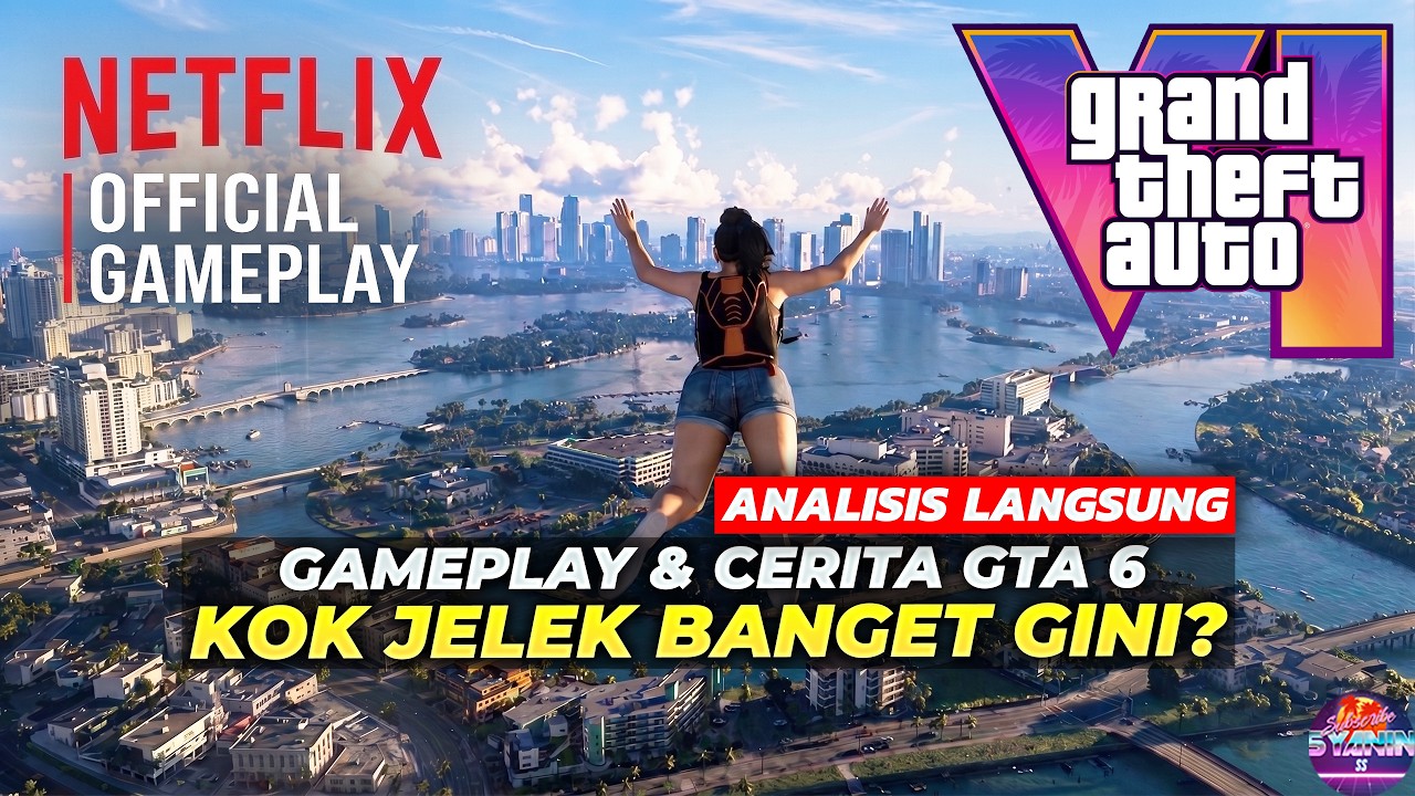 ANALISIS LANGSUNG GAMEPLAY GTA 6 Extended Look GRAFIS Game Android Banget 🤭