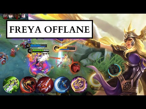 12 kills Freya Offlane Gameplay | Mobile Legends | ARC?