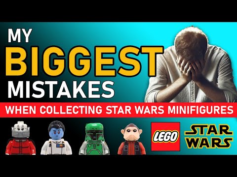 FREE DOWNLOAD + my BIGGEST mistakes made when collecting & Investing in LEGO Star Wars Minifigures!!